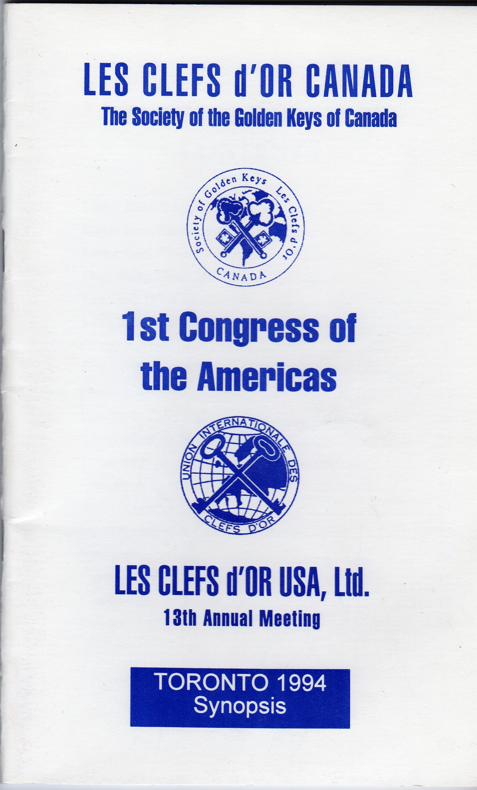1994 Toronto program