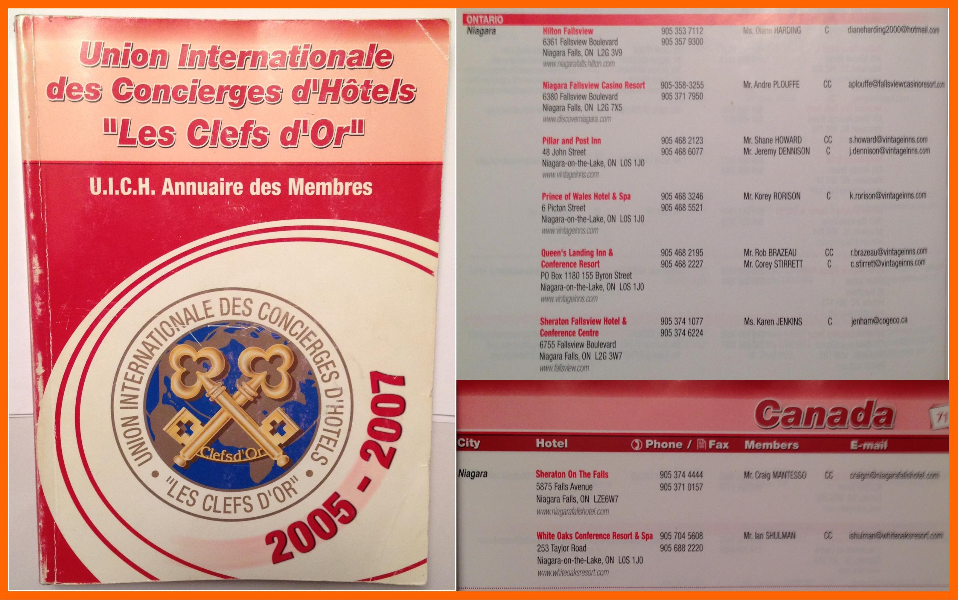 2005 BOM Membres Niagara