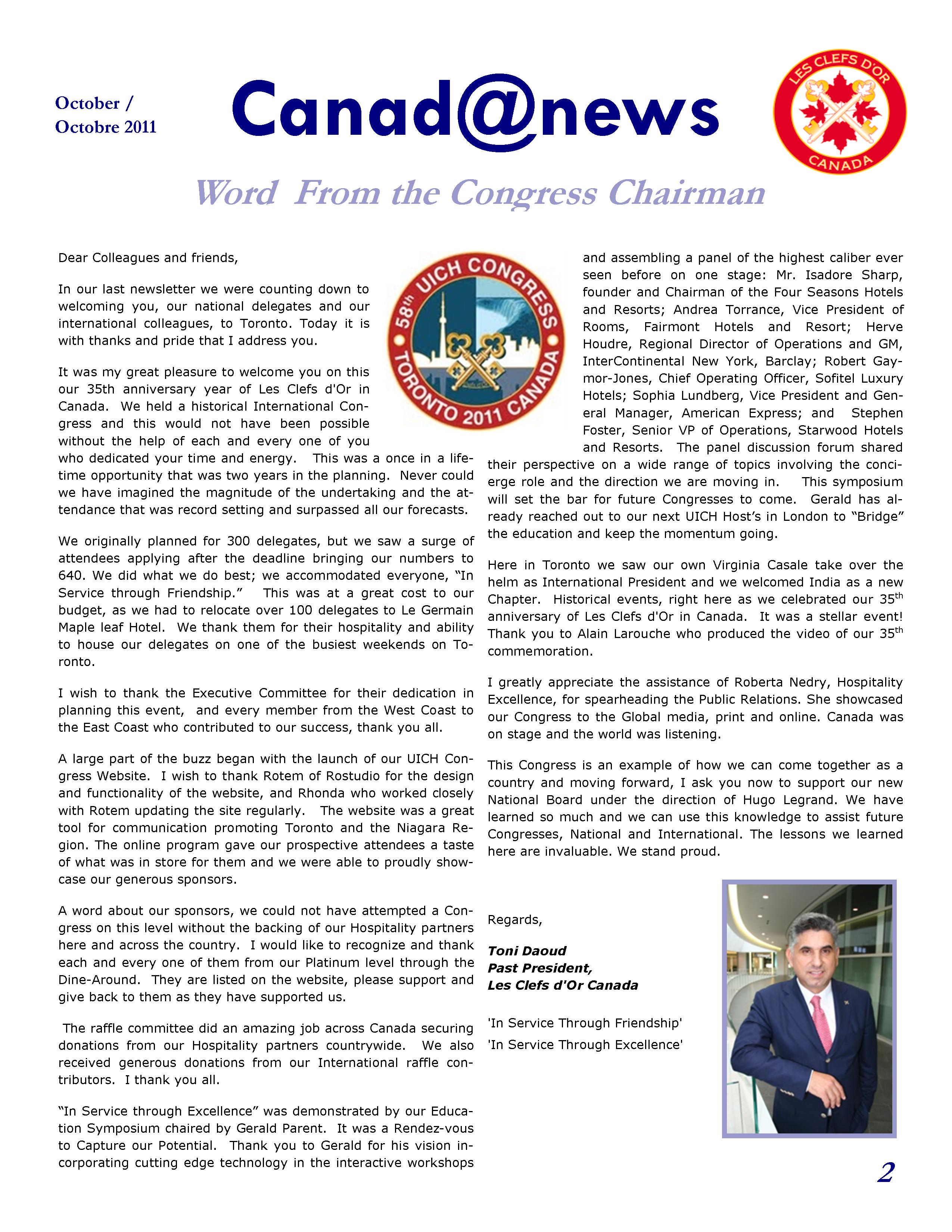 2011 Canad@news Oct. 11, Toni